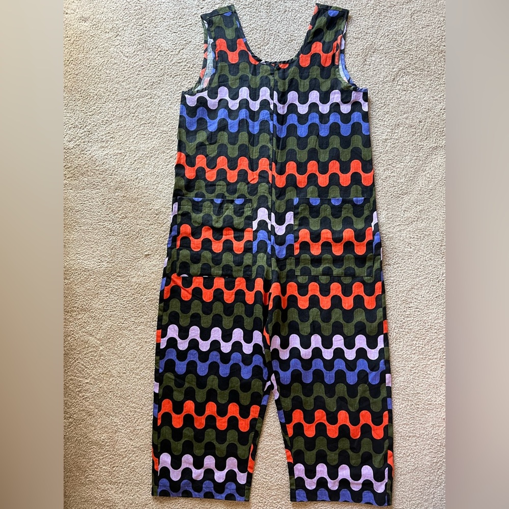 Nooworks Linen Gardensuit Ditto print size Small